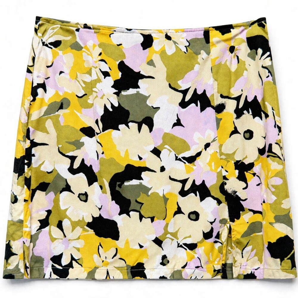 Quiksilver Floral Mini Skirt